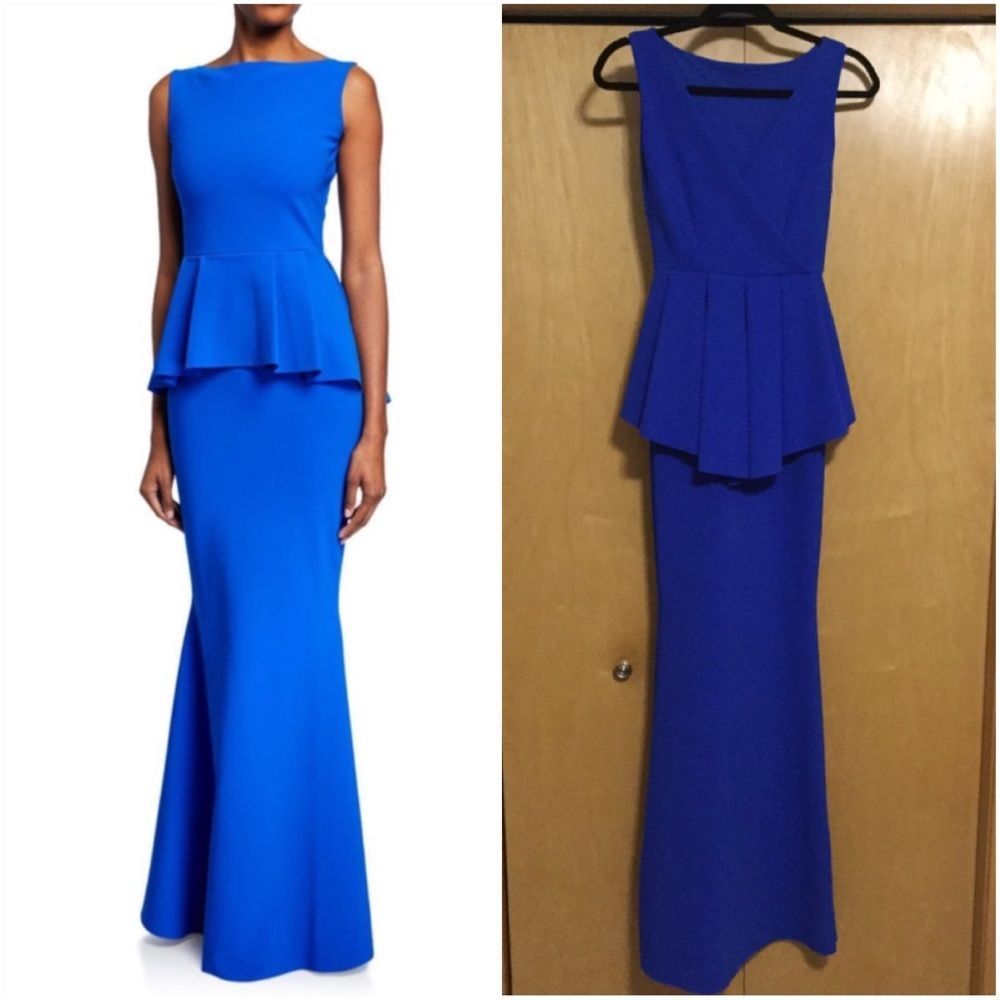 Chiara Boni La Petite Royal Blue Plumped waist - Picture 5 of 15